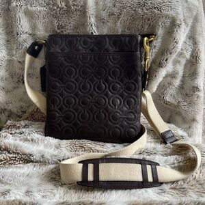 Coach Dark Brown Cross-Body Purse